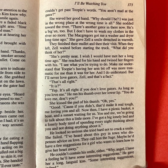 I’ll Be Watching You by Tina Wainscott Softcover 373 Pages - Picture 4 of 16